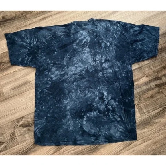 Mountain Wolf Family Howling Bark at Moon Wolves Y2K Tie Dye Shirt Adult XXL - Picture 2 of 5